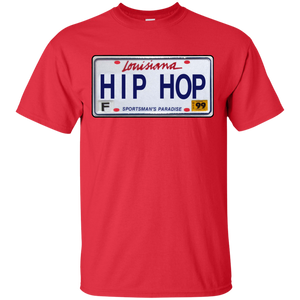 LOUISIANA HIP HOP LICENSE PLATE VINTAGE T-Shirt