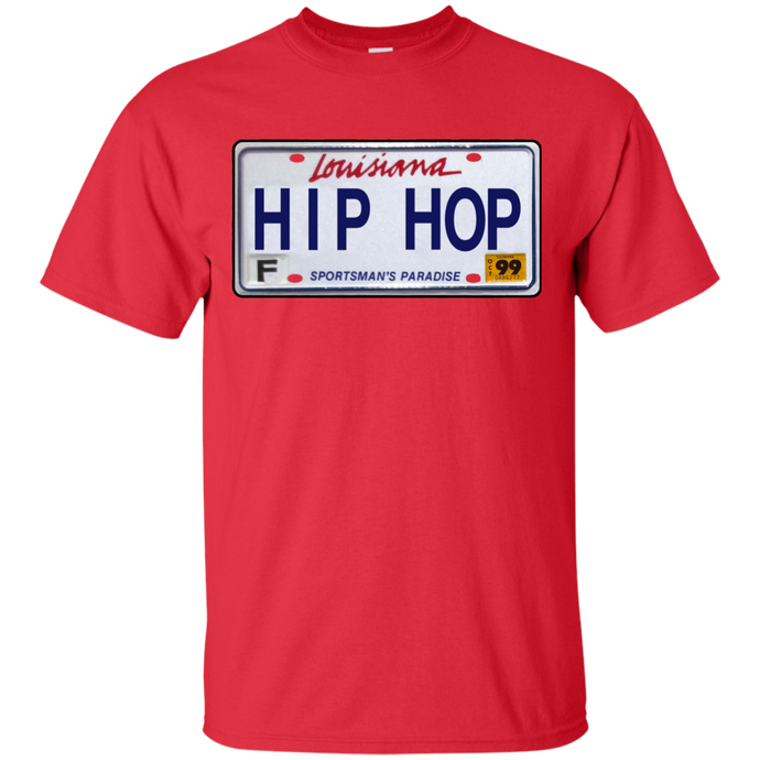 LOUISIANA HIP HOP LICENSE PLATE VINTAGE T-Shirt