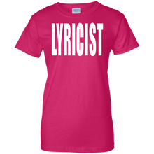 LYRICIST Ladies' 100% Cotton T-Shirt