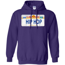 CALIFORNIA HIP HOP LICENSE PLATE VINTAGE Pullover Hoodie 8 oz.