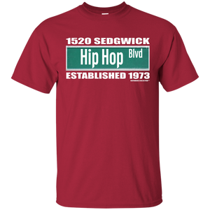 1520 SEDGWICK HIP HOP BLVD (Rapamania Collection) T-Shirt