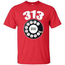 VINTAGE DETROIT (313) T-Shirt