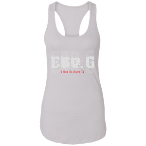 EDO. G Ladies Ideal Racerback Tank