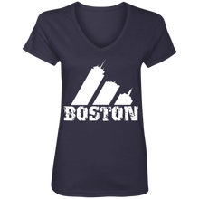 EDO. G (Boston) Ladies' V-Neck T-Shirt