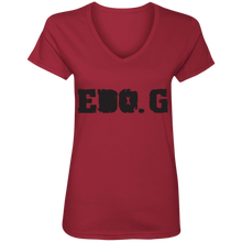 EDO. G Ladies' V-Neck T-Shirt