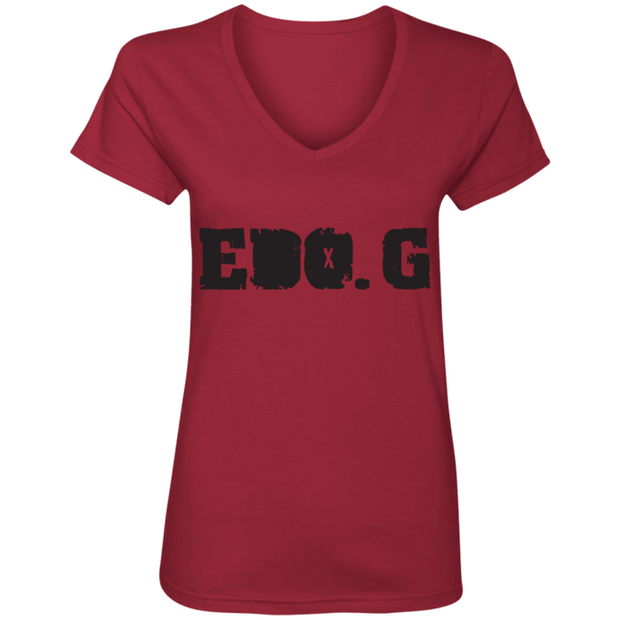 EDO. G Ladies' V-Neck T-Shirt