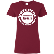 VOTE BLUE Ladies' 5.3 oz. T-Shirt