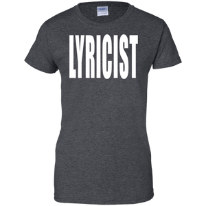 LYRICIST Ladies' 100% Cotton T-Shirt