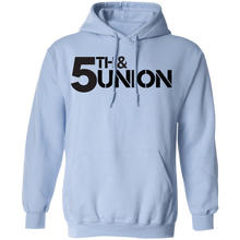 EDO. G (5th & Union) black letters Hoodie 8 oz.