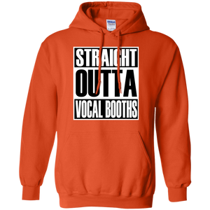 STRAIGHT OUTTA VOCAL BOOTHS Pullover Hoodie 8 oz.