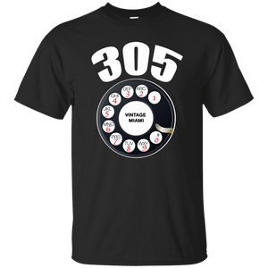 VINTAGE MIAMI (305) T-Shirt