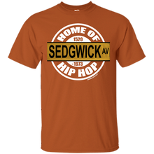 SEDGWICK AV HOME OF HIP HOP classic 1970s street sign (Rapamania Collection) T-Shirt