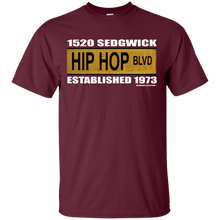 1520 SEDGWICK HIP HOP BLVD classic 1970's street sign (Rapamania Collection) T-Shirt
