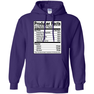 PRODUCER FACTS Pullover Hoodie 8 oz.