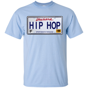 LOUISIANA HIP HOP LICENSE PLATE VINTAGE T-Shirt