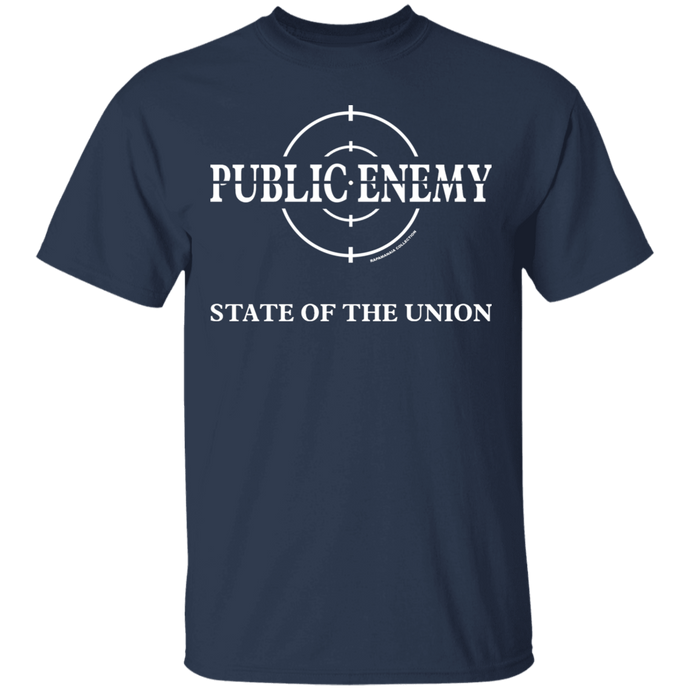 PUBLIC ENEMY STATE OF THE UNION limited edition -48 total (Rapamania Collection) T-Shirt