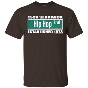 1520 SEDGWICK HIP HOP BLVD (Rapamania Collection) T-Shirt