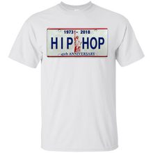 45th HIP HOP ANNIVERSARY LICENSE PLATE(Rapamania Collection) T-Shirt