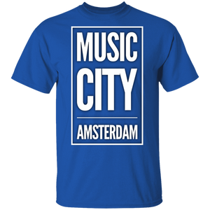 MUSIC CITY Amsterdam. T-Shirt