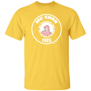 MC SHAN  “All These beats and rhymes attached (Rapamania Collection)  T-Shirt
