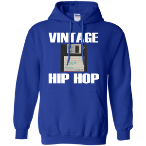 VINTAGE HIP HOP FLOPPY DISK Pullover Hoodie 8 oz.