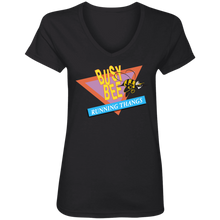 CHIEF  ROCKER BUSY BEE RUNNING THANGS (Busy Bee Collection) Ladies' V-Neck T-Shirt