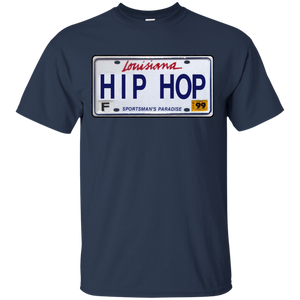 LOUISIANA HIP HOP LICENSE PLATE VINTAGE T-Shirt
