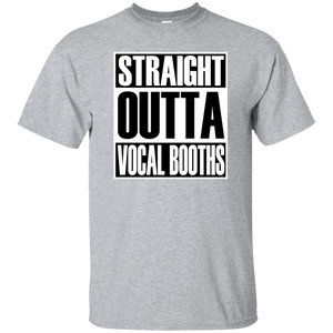 STRAIGHT OUTTA VOCAL BOOTHS T-Shirt