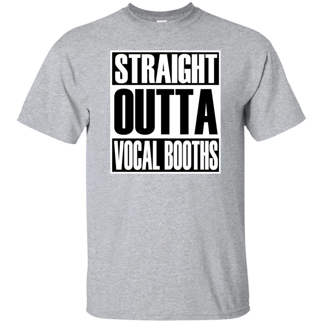 STRAIGHT OUTTA VOCAL BOOTHS T-Shirt