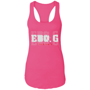EDO. G Ladies Ideal Racerback Tank