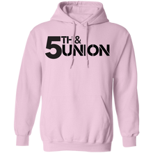 EDO. G (5th & Union) black letters Hoodie 8 oz.