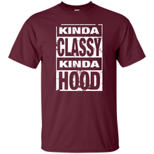KINDA CLASSY KINDA HOOD (distressed) T-Shirt