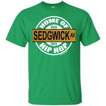 SEDGWICK AV HOME OF HIP HOP classic 1970s street sign (Rapamania Collection) T-Shirt