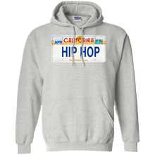 CALIFORNIA HIP HOP LICENSE PLATE VINTAGE Pullover Hoodie 8 oz.