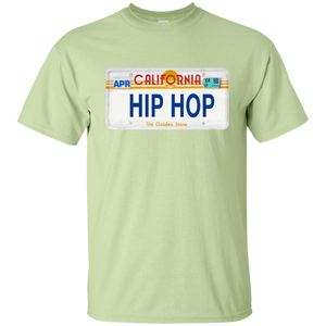 CALIFORNIA HIP HOP LICENSE PLATE VINTAGE T-Shirt