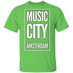 MUSIC CITY Amsterdam. T-Shirt