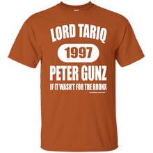 LORD TARIQ PETER GUNZ "IF IT WASN'T FOR THE BRONX" (Rapamania Collection)T-Shirt