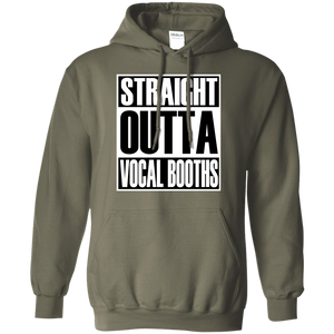 STRAIGHT OUTTA VOCAL BOOTHS Pullover Hoodie 8 oz.