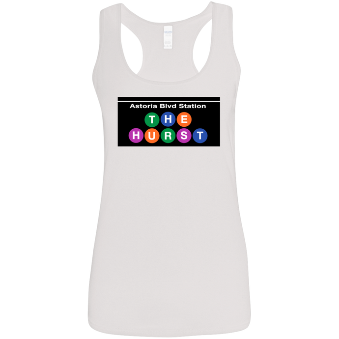 ASTORIA BLVD 1 Gildan Ladies' Softstyle Racerback Tank