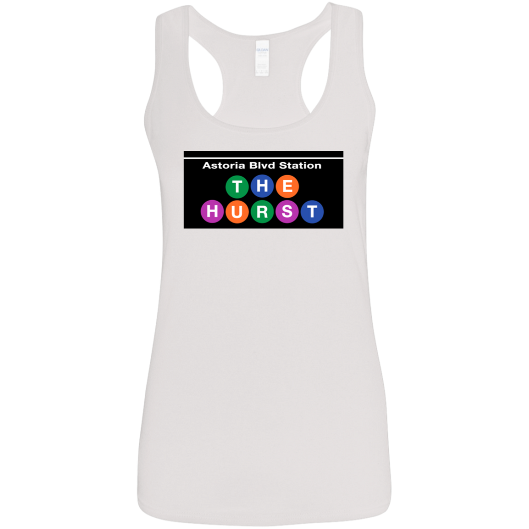 ASTORIA BLVD 1 Gildan Ladies' Softstyle Racerback Tank