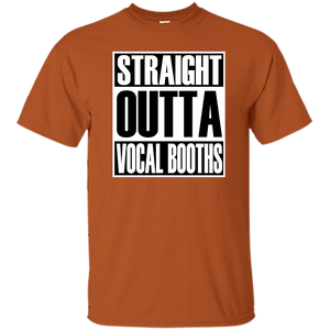 STRAIGHT OUTTA VOCAL BOOTHS T-Shirt
