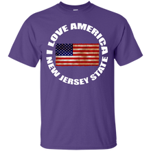 I LOVE AMERICA (NEW JERSEY STATE) T-Shirt