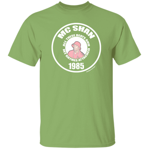 MC SHAN  “All These beats and rhymes attached (Rapamania Collection)  T-Shirt