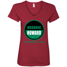 ORGANIC HOWARD KEEPING IT 100  Ladies' V-Neck T-Shirt