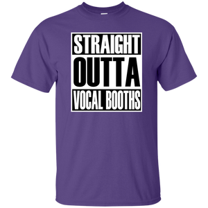 STRAIGHT OUTTA VOCAL BOOTHS T-Shirt