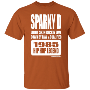 SPARKY D HIP HOP LEGEND (Rapamania Collection) T-Shirt