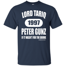 LORD TARIQ PETER GUNZ "IF IT WASN'T FOR THE BRONX" (Rapamania Collection)T-Shirt