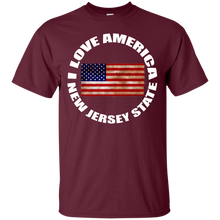I LOVE AMERICA (NEW JERSEY STATE) T-Shirt