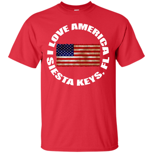 I LOVE AMERICA (SIESTA KEYS, FL) T-Shirt