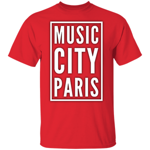 MUSIC CITY Paris. T-Shirt